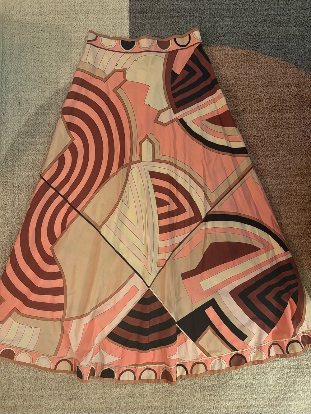 Vintage Emilio Pucci Maxi Skirt